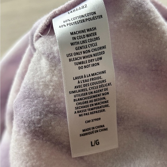 Splendid Tie Dye Pullover Crewneck Sweatshirt - Picture 5 of 7